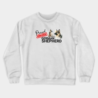 Proud Owner German Shepherd Crewneck Sweatshirt